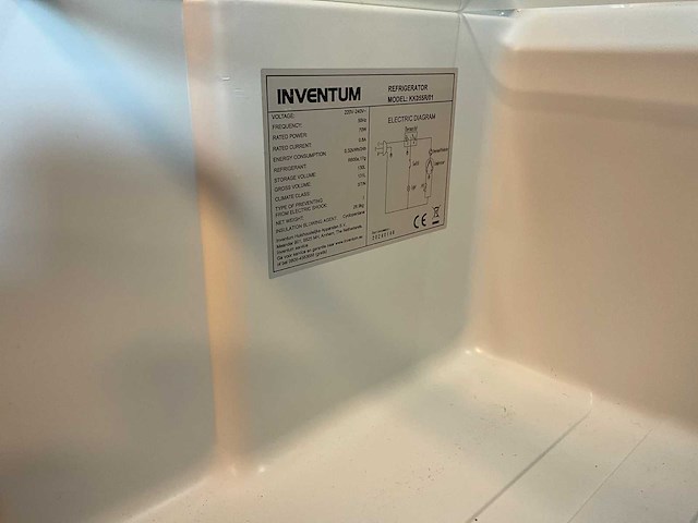 Inventum kk055r/01 koelkast (2x) - afbeelding 2 van  2