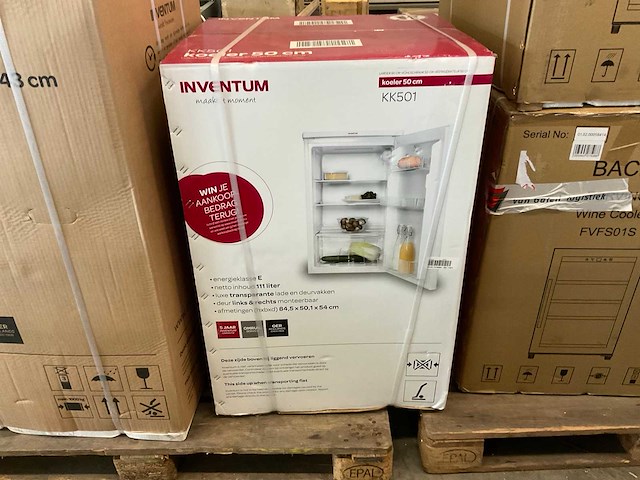 Inventum kk501 vrijstaande koelkast - afbeelding 2 van  3