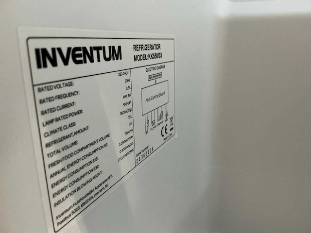Inventum kk550 tafelmodel koelkast - afbeelding 5 van  5