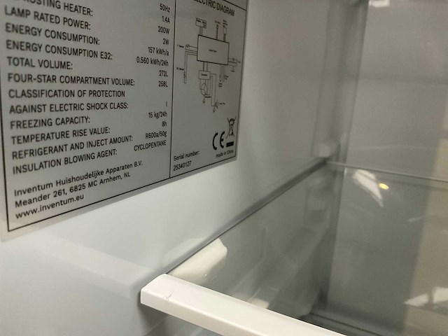 Inventum kv1808b & vr1850w koelkasten (2x) - afbeelding 3 van  13