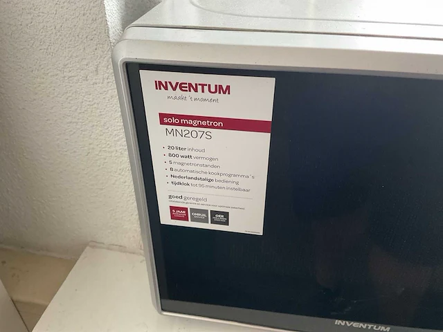 Inventum mn207s magnetron - afbeelding 3 van  3