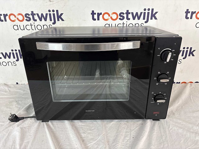Inventum ov607b – heteluchtoven | emerio pizzarette origineel – 6-persoons pizza-oven - afbeelding 2 van  2