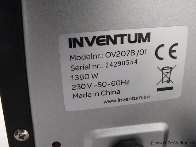 Inventum oven - afbeelding 2 van  2