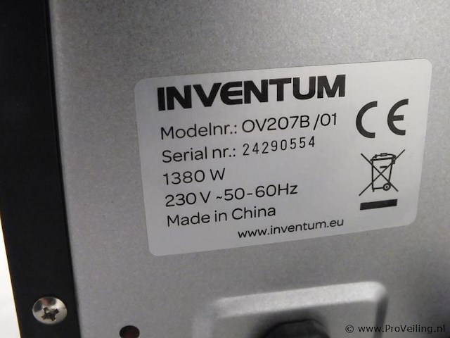 Inventum oven - afbeelding 2 van  2