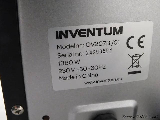 Inventum oven - afbeelding 2 van  2