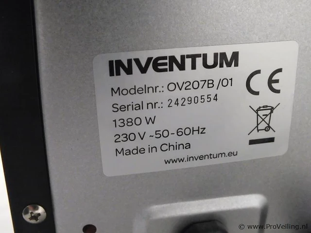 Inventum oven - afbeelding 2 van  2