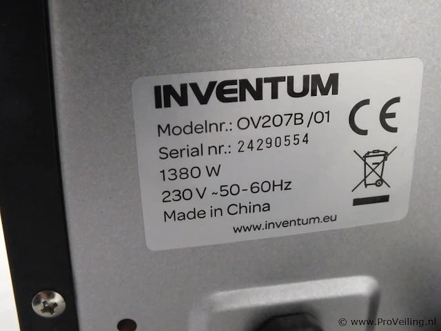 Inventum oven - afbeelding 2 van  2