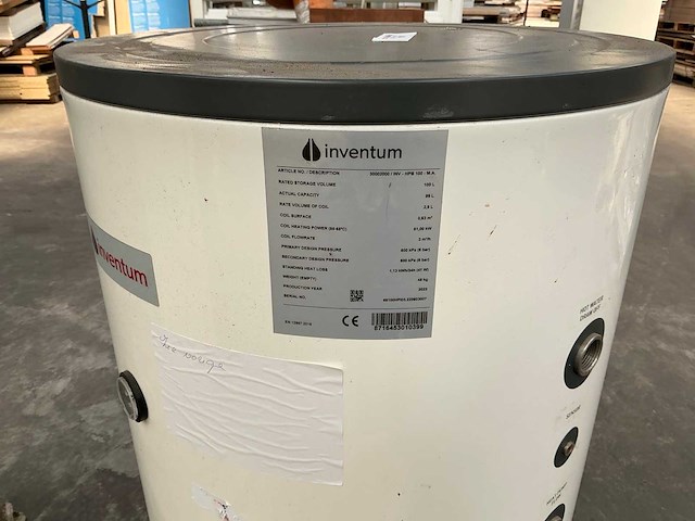 Inventum rvs warmtepompboiler - afbeelding 2 van  2