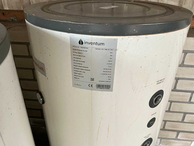 Inventum rvs warmtepompboiler - afbeelding 2 van  4