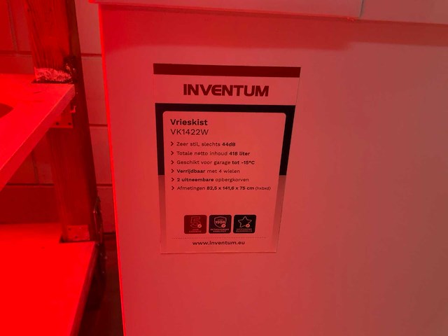 Inventum vk1422w01 vriezer - afbeelding 2 van  5