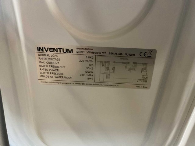 Inventum wasmachine (2x) - afbeelding 8 van  10