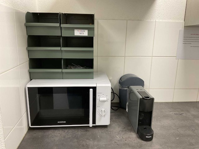 Inventum/krups magnetron + espressomachine + overige inventaris - afbeelding 1 van  16