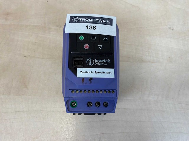 Invertek optidrive e3 frequentieregelaar - afbeelding 1 van  3