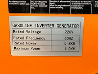 Inverter generator - draagbare generator 1 kw - afbeelding 2 van  10