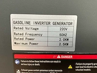 Inverter generator - draagbare generator 2,5 kw - afbeelding 7 van  12
