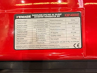 Inverter km14000ie - 9000 w continuvermogen - switch-on benzine/lpg/aardgas - 2026 - afbeelding 4 van  13