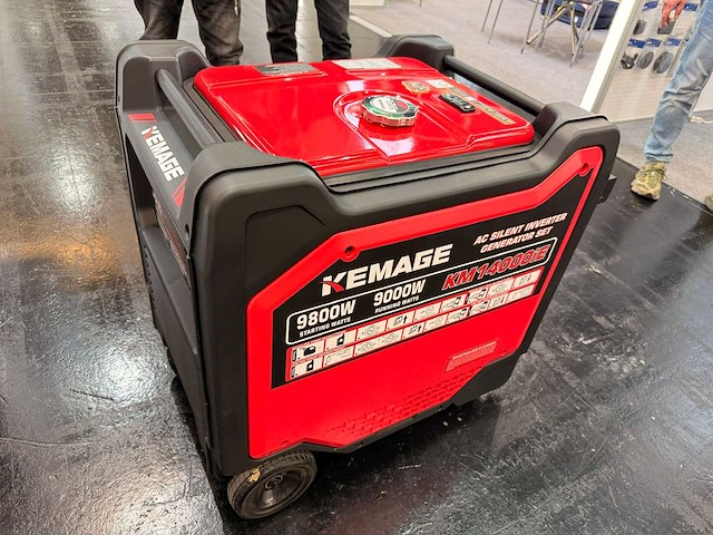 Inverter km14000ie - 9000 w continuvermogen - switch-on benzine/lpg/aardgas - 2026 - afbeelding 1 van  13