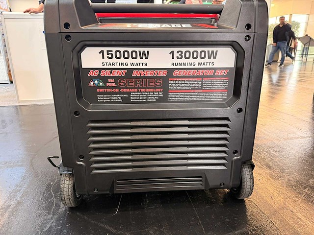 Inverter km18000ie -13000 w continuvermogen - switch-on benzine/lpg/aardgas - 2026 - afbeelding 2 van  10