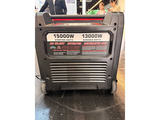 Inverter km18000ie -13000 w continuvermogen - switch-on benzine/lpg/aardgas - 2026 - afbeelding 7 van  10
