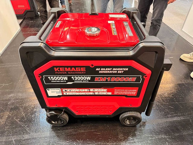 Inverter km18000ie -13000 w continuvermogen - switch-on benzine/lpg/aardgas - 2026 - afbeelding 3 van  10