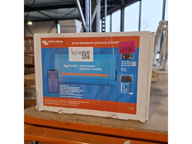 Inverter, victron energy, phoenix, blauw - afbeelding 1 van  3