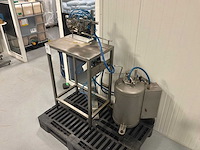 Invetspuit met drukketel, rvs - afbeelding 1 van  4