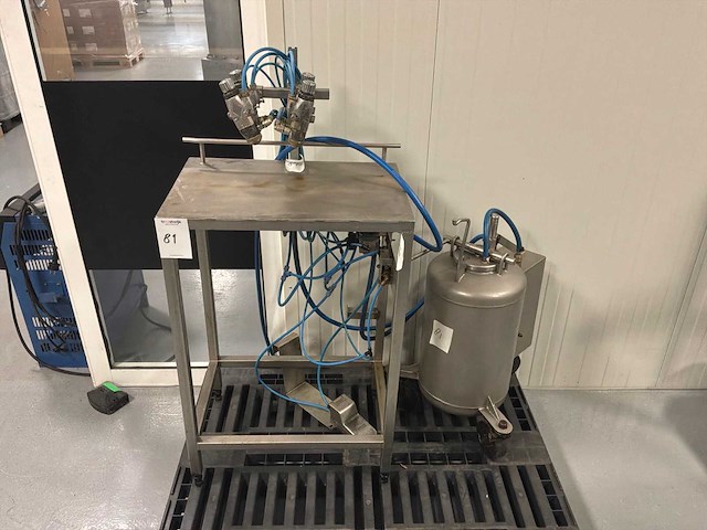Invetspuit met drukketel, rvs - afbeelding 3 van  4