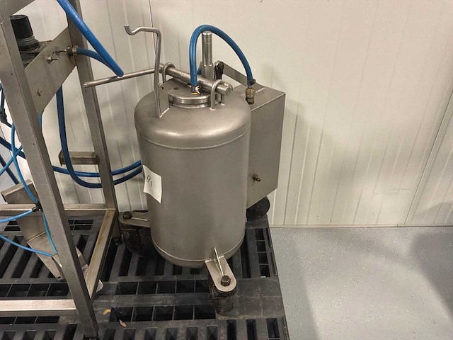 Invetspuit met drukketel, rvs - afbeelding 4 van  4