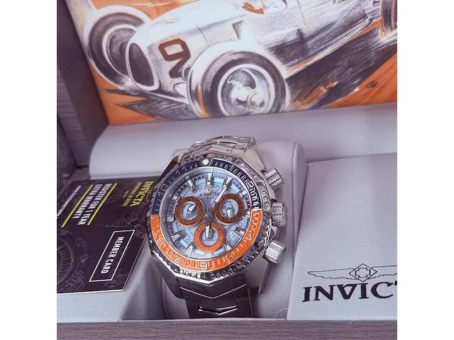 Invicta akula 44294 chronograaf herenhorloge - afbeelding 9 van  14