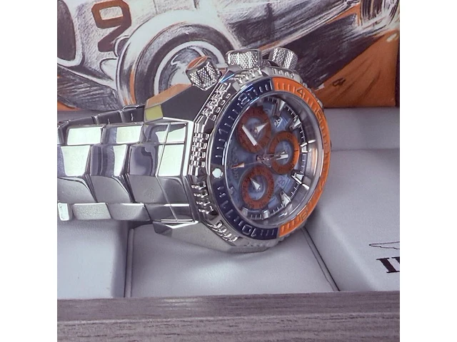Invicta akula 44294 chronograaf herenhorloge - afbeelding 11 van  14