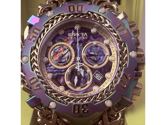 Invicta reserve gladiator 38360 herenhorloge - afbeelding 1 van  10