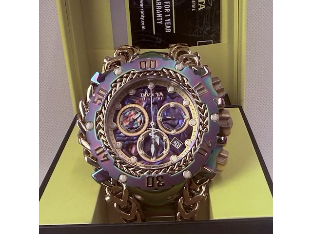 Invicta reserve gladiator 38360 herenhorloge - afbeelding 3 van  10