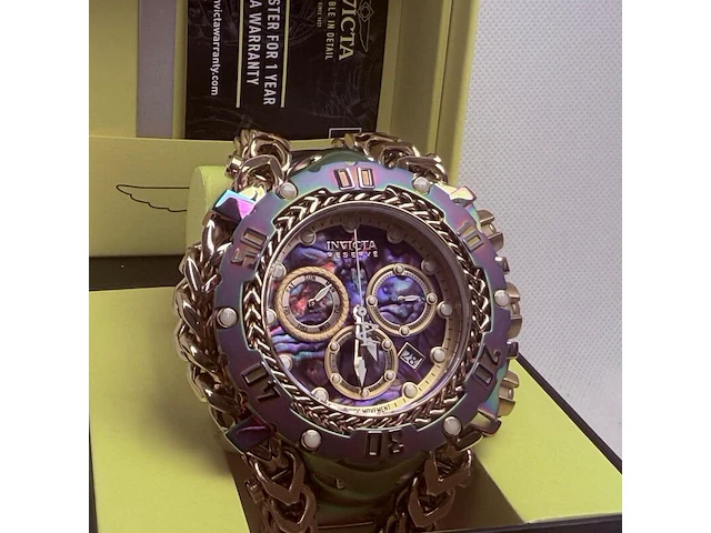 Invicta reserve gladiator 38360 herenhorloge - afbeelding 4 van  10