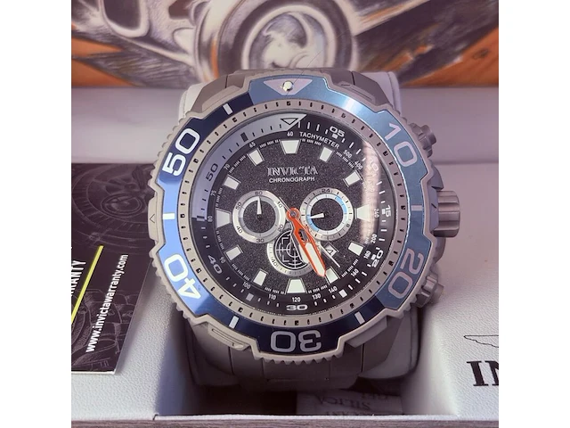 Invicta ti-22 chronograph 49486 herenhorloge - afbeelding 4 van  10