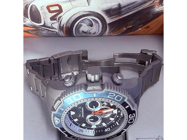 Invicta ti-22 chronograph 49486 herenhorloge - afbeelding 8 van  10