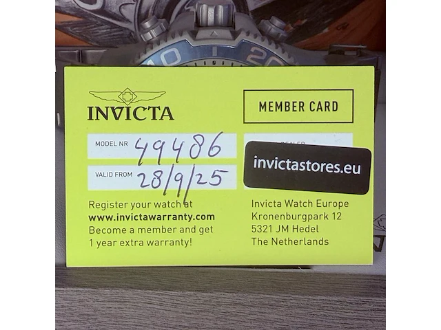 Invicta ti-22 chronograph 49486 herenhorloge - afbeelding 10 van  10