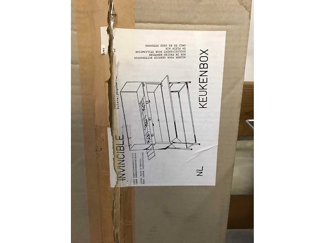 Invincible 3-pits gas komfoor campingkeuken - afbeelding 3 van  3