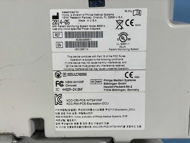 Invivo - expression - mri-monitor - afbeelding 8 van  9