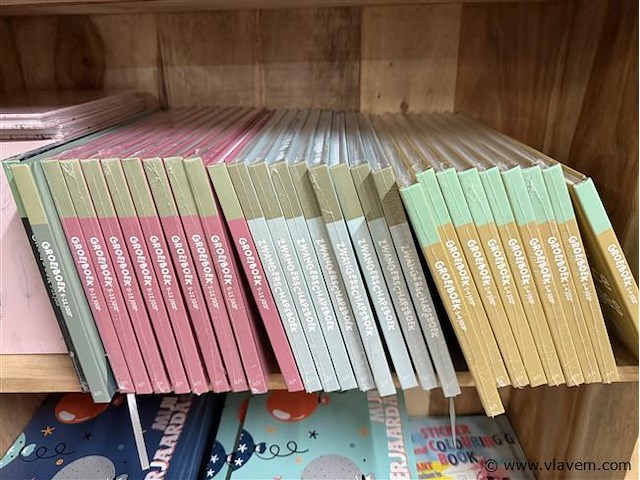 Invulboeken div soorten 144 stuks - afbeelding 1 van  4