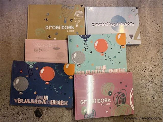 Invulboeken div soorten 144 stuks - afbeelding 3 van  4