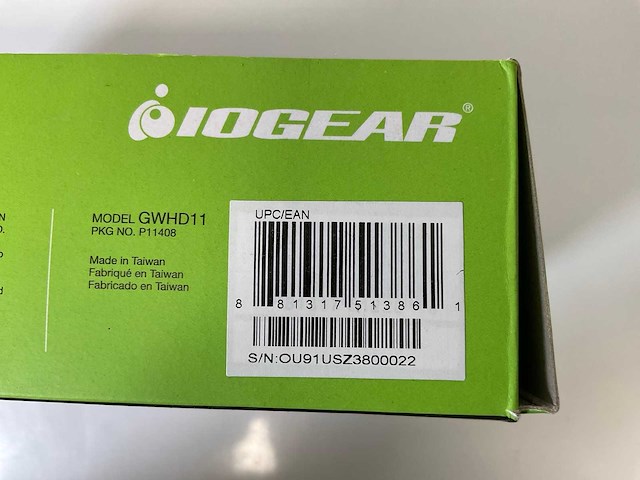 Iogear (gwhd11), wireless hdmi transmitter and receiver kit (14x) - afbeelding 7 van  7