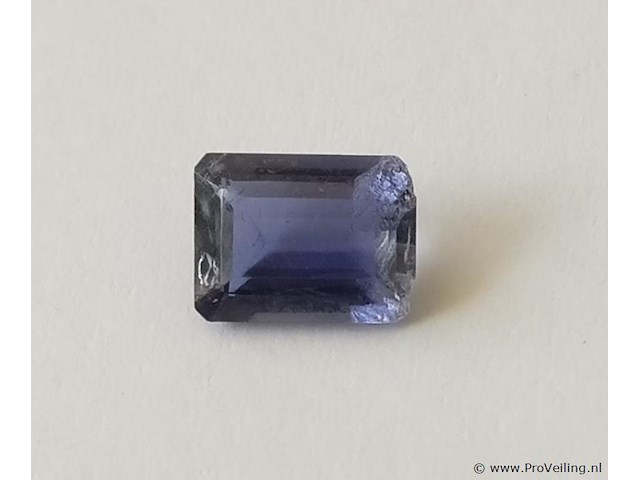 Iolite 1.21ct aig certified - afbeelding 1 van  3