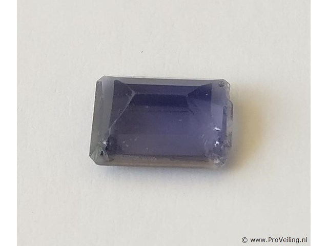 Iolite 1.21ct aig certified - afbeelding 2 van  3