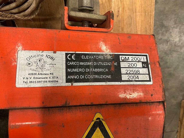 Iori dm200/1 kabellier - afbeelding 3 van  5