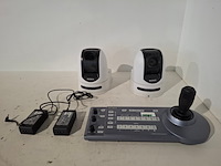 Ip-besturingspaneel, sony, rm-ip10, met 2x ptz camera, sony srg-300she - afbeelding 1 van  7
