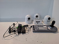 Ip-besturingspaneel, sony, rm-ip10, met 3x ptz camera, sony srg-300se - afbeelding 1 van  6