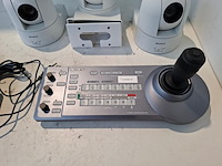 Ip-besturingspaneel, sony, rm-ip10, met 3x ptz camera, sony srg-300se - afbeelding 2 van  6