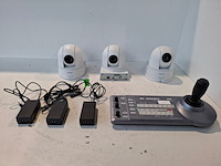 Ip-besturingspaneel, sony, rm-ip10, met 3x ptz camera, sony srg-300se - afbeelding 1 van  8