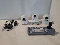 Ip-besturingspaneel, sony, rm-ip10, met 3x ptz camera, sony srg-300se - afbeelding 1 van  6