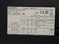 Ip-besturingspaneel, sony, rm-ip10, met 3x ptz camera, sony srg-300se - afbeelding 7 van  8